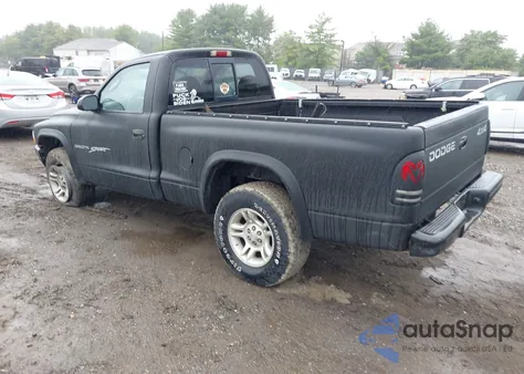 2001 Dodge Dakota Slt/Sport из США, поврежденный, VIN 1B7GG26X51S120005